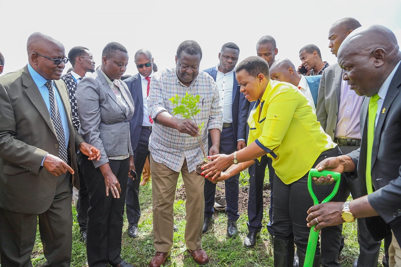 WELCOMING REMARKS BY PROF. ISAAC O. KIBWAGE VICE CHANCELLOR EGERTON UNIVERSITY DELIVERED ON FRIDAY, 19TH MAY 2023 DURING THE TREE PLANTING EXERCISE
