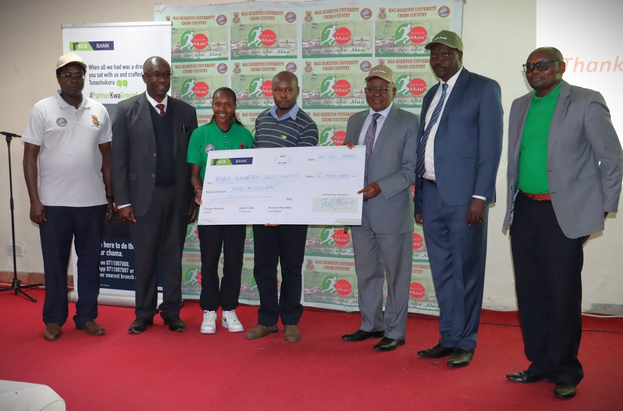 Egerton-Mau Cross Country dubbed &quot;Run for Mau&quot; 8TH Edition Launched 